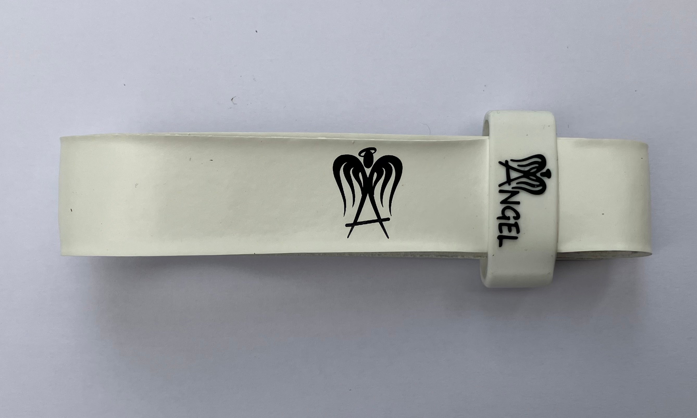 Angel Replacement Grip for Pickleball, Padel, etc White with white band included